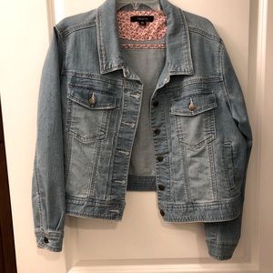 Torrid Faded Jean Jacket size 16